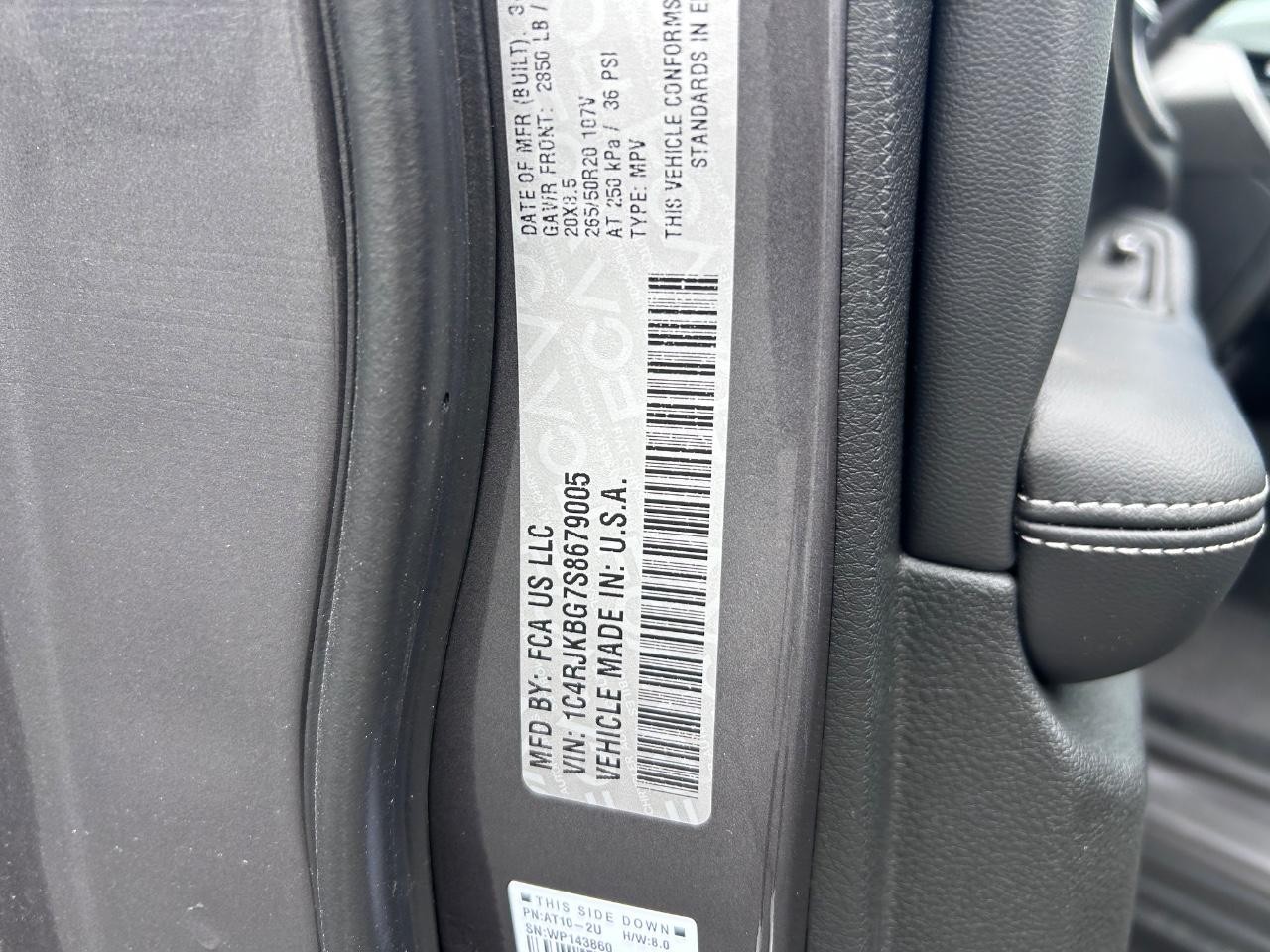 2025 Baltic Gray Metallic Clearcoat Jeep Grand Cherokee L Limited 4X4 SUV