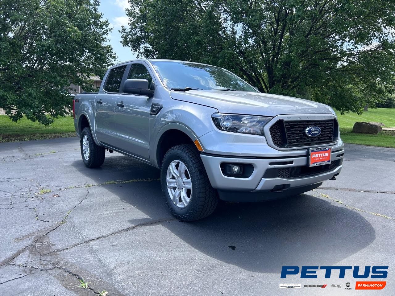 2020 Iconic Silver Metallic Ford Ranger XLT Truck