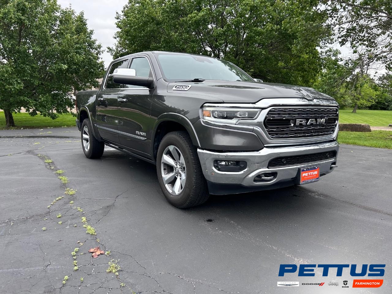 2019 Granite Crystal Metallic Clearcoat Ram 1500 Limited Truck