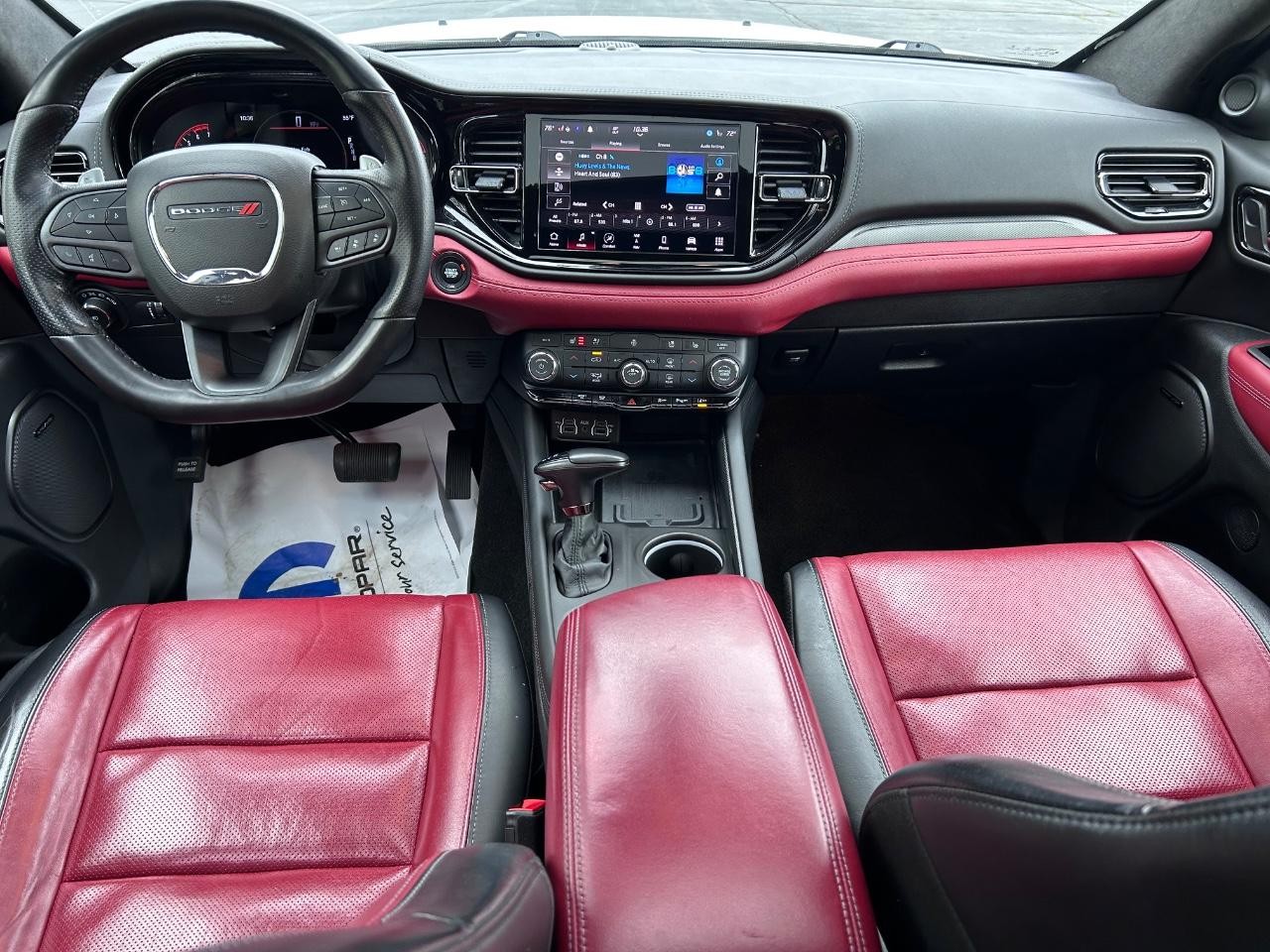 2022 White Knuckle Clearcoat Dodge Durango R/T AWD SUV