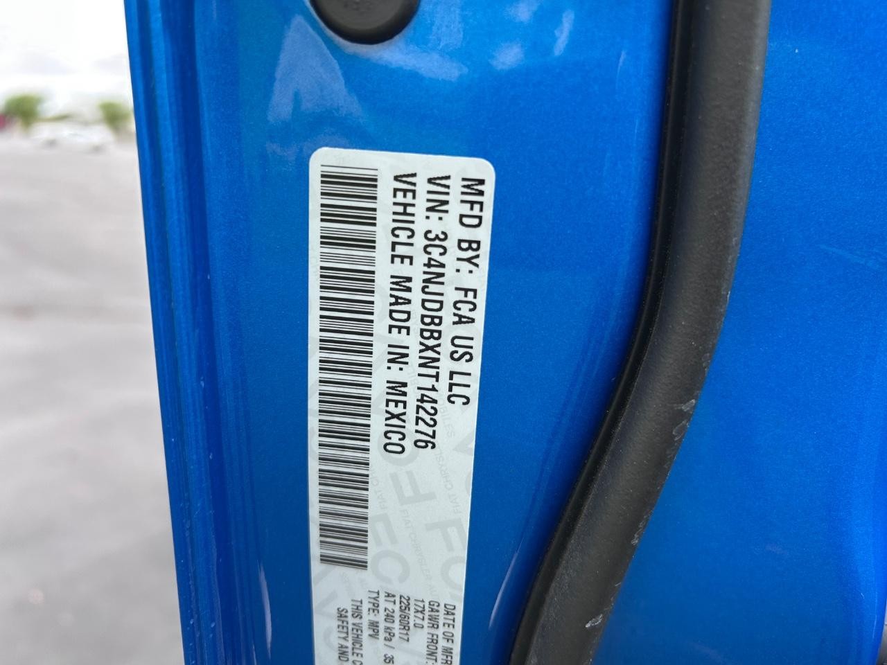 2022 Laser Blue Pearlcoat Jeep Compass Latitude 4X4 SUV