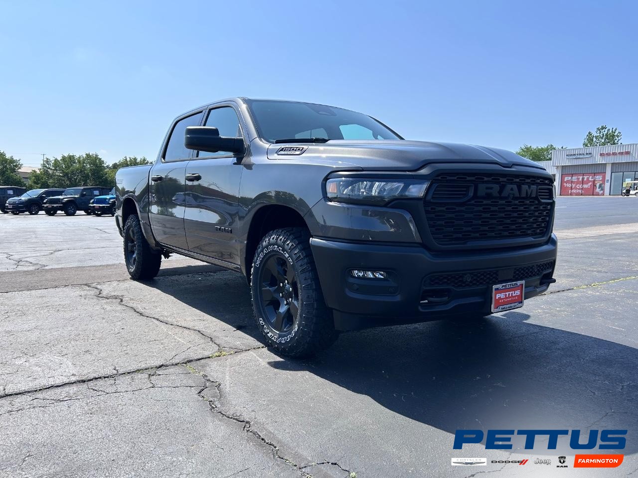 2025 Granite Crystal Metallic Clearcoat Ram 1500 Tradesman Truck