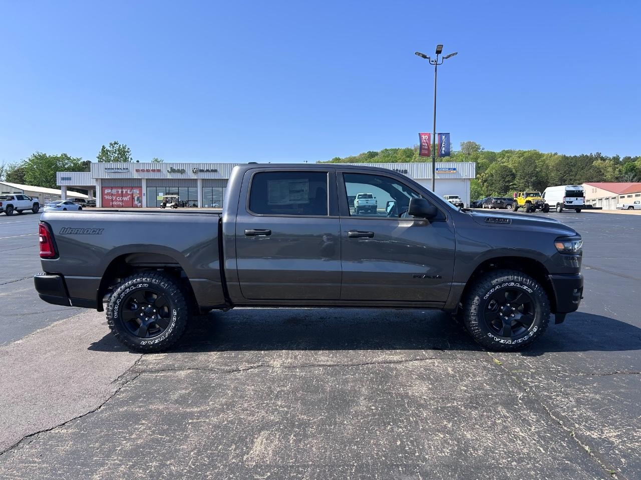2025 Granite Crystal Metallic Clearcoat Ram 1500 Tradesman 4X4 Truck