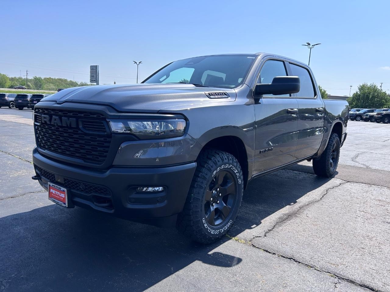 2025 Granite Crystal Metallic Clearcoat Ram 1500 Tradesman 4X4 Truck