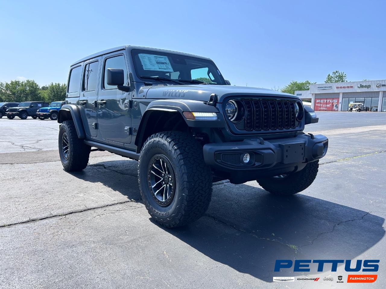 2025 Anvil Clearcoat Jeep Wrangler Willys SUV