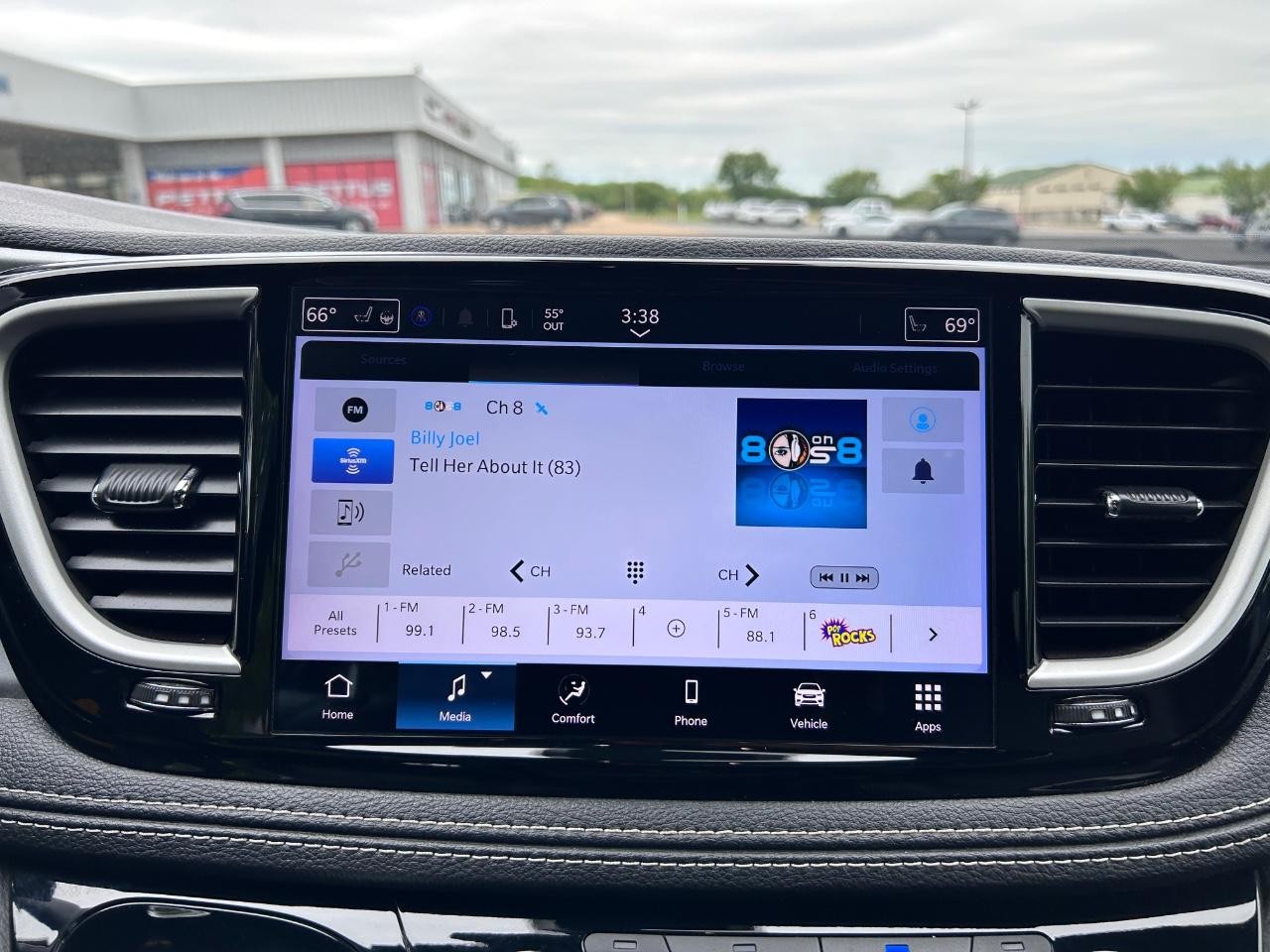 2021 Ocean Blue Metallic Chrysler Pacifica Touring L FWD Van