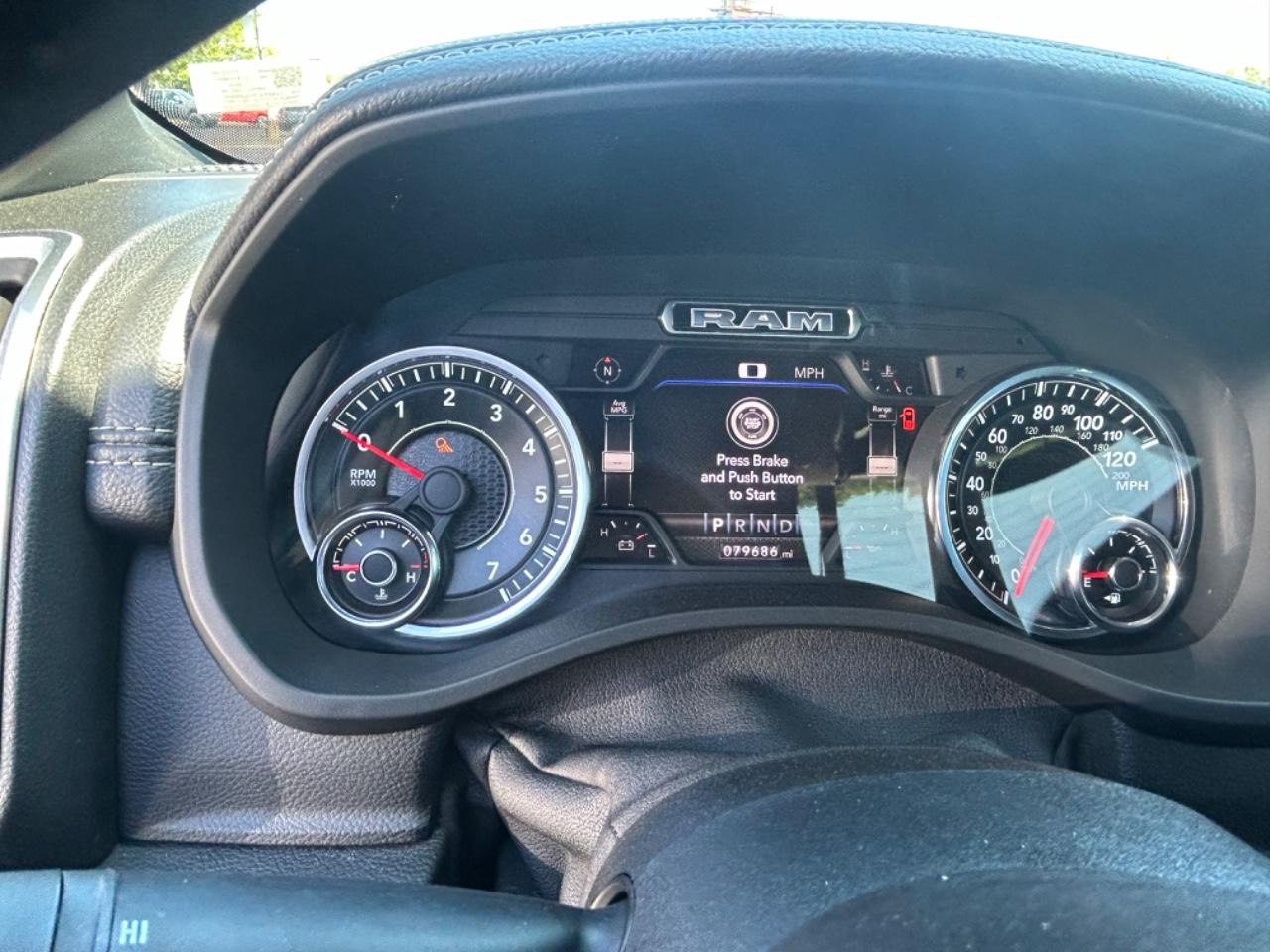 2020 Diamond Black Crystal Pearlcoat Ram 1500 4X4 Undefined