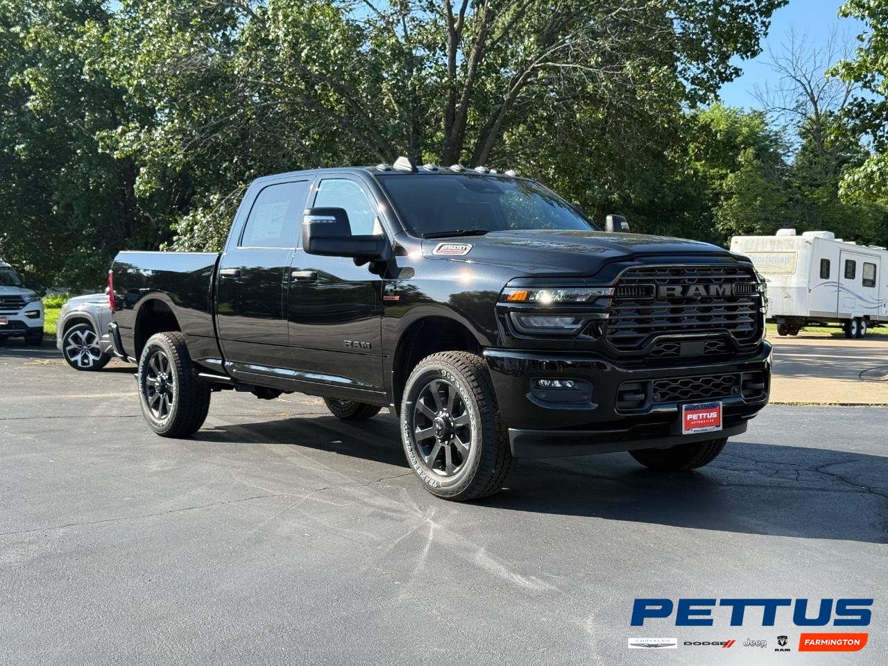 2025 Diamond Black Crystal Pearlcoat Ram 2500 Big Horn Truck