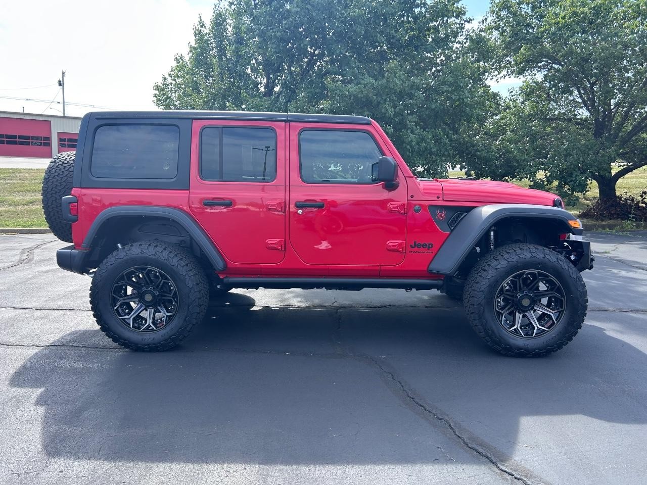 2024 Firecracker Red Clearcoat Jeep Wrangler Willys 4X4 SUV