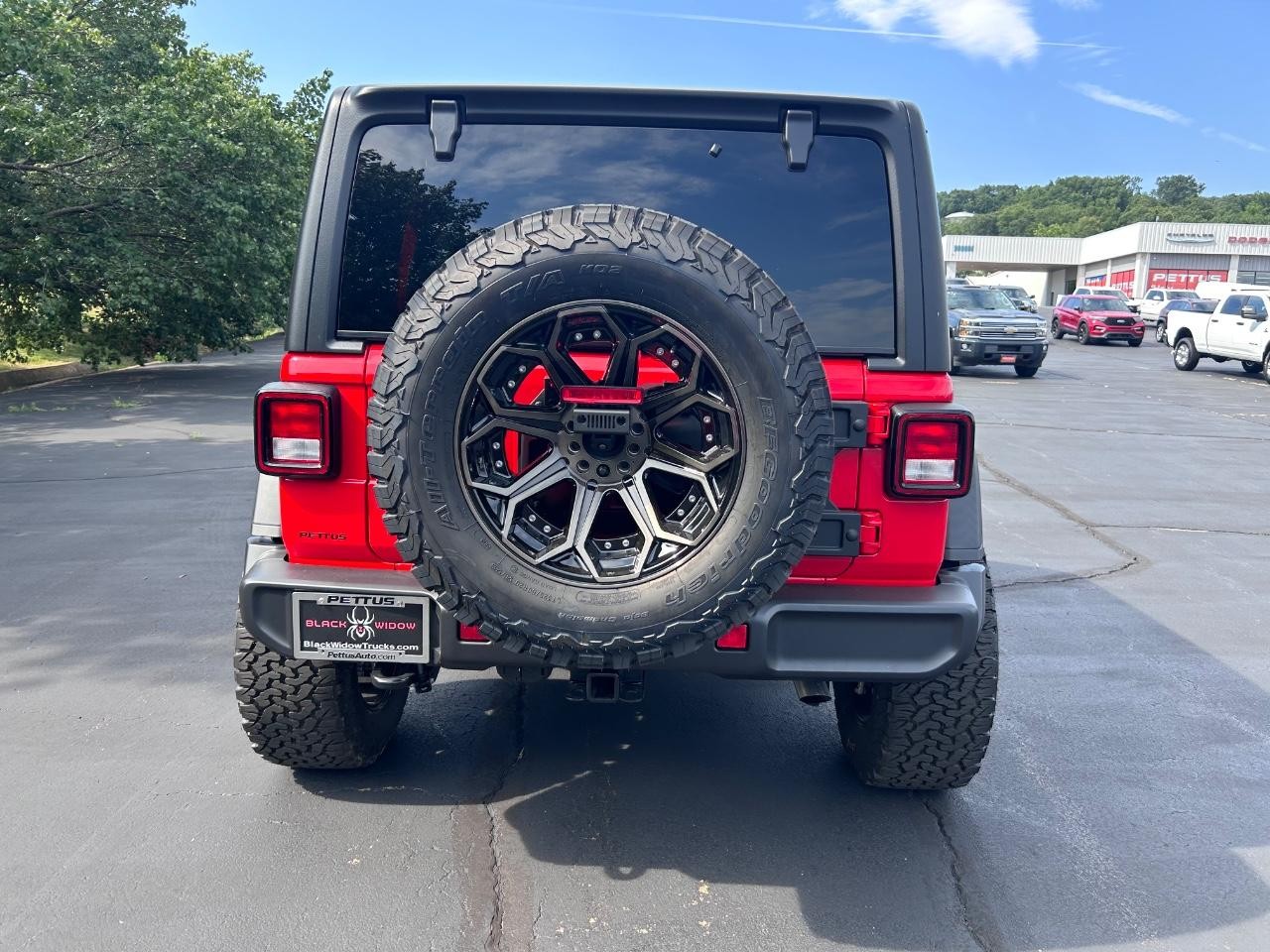 2024 Firecracker Red Clearcoat Jeep Wrangler Willys 4X4 SUV
