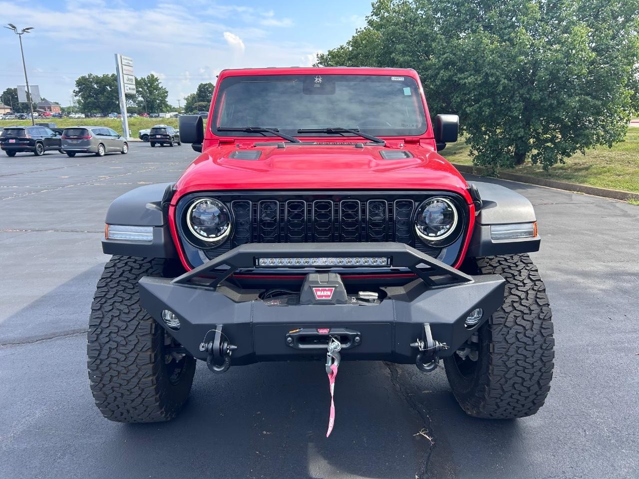 2024 Firecracker Red Clearcoat Jeep Wrangler Willys 4X4 SUV