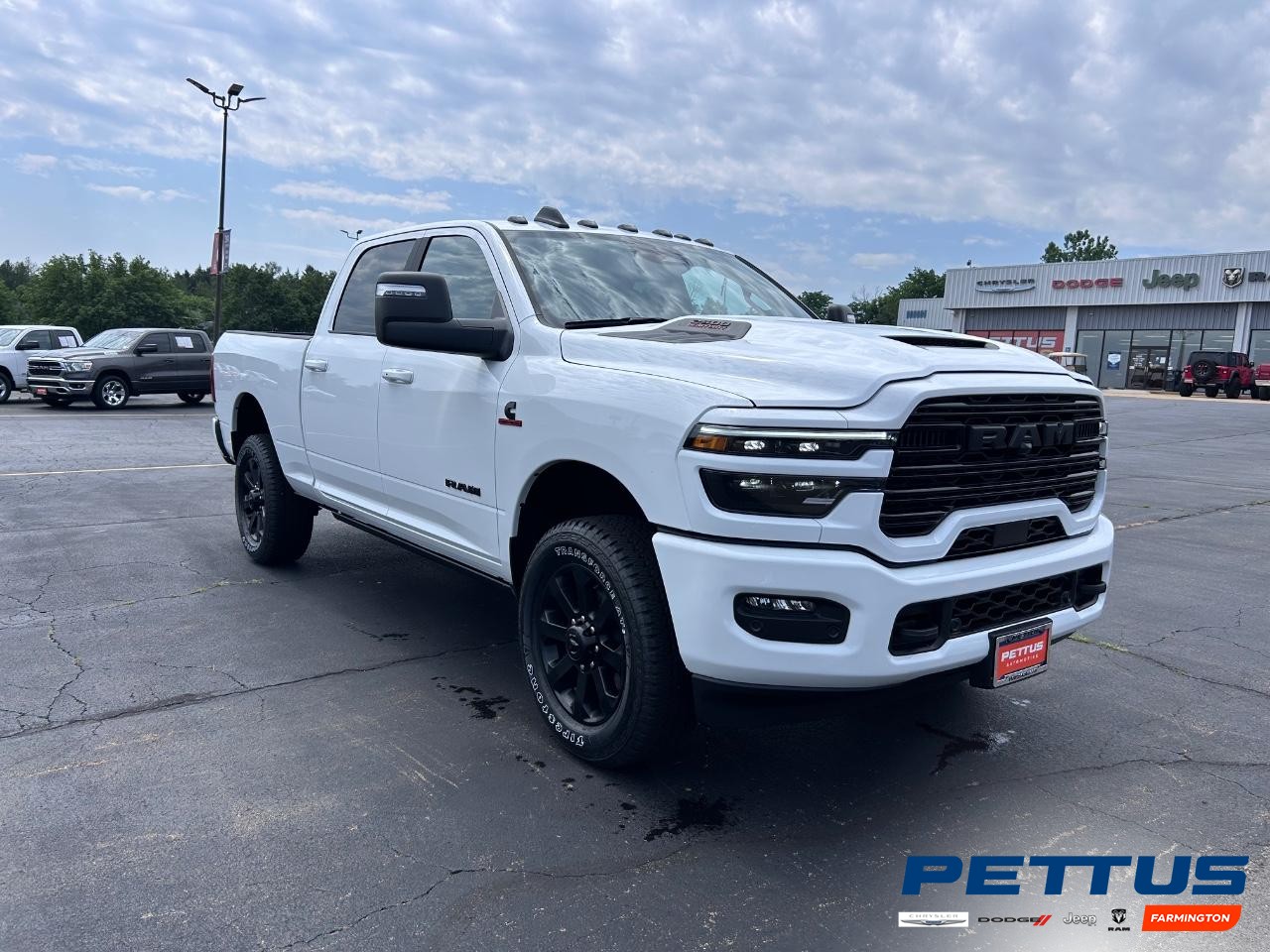 2025 Bright White Clearcoat Ram 2500 Laramie Truck