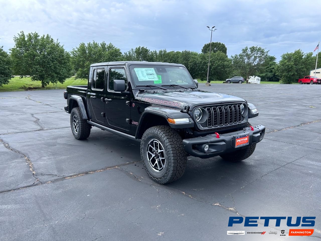 2025 Black Clearcoat Jeep Gladiator Rubicon X 4X4 Truck