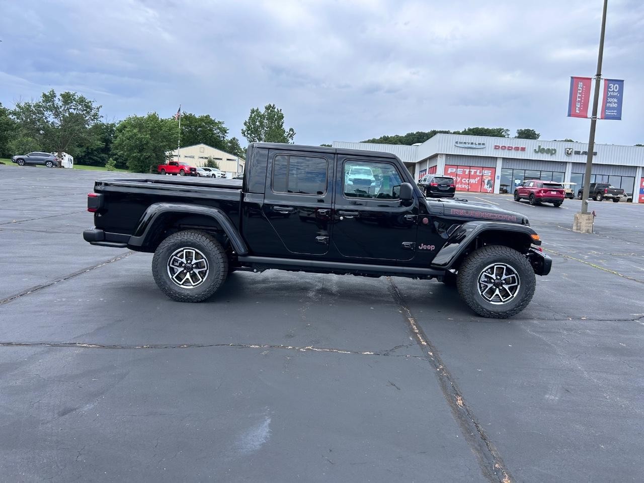 2025 Black Clearcoat Jeep Gladiator Rubicon X 4X4 Truck