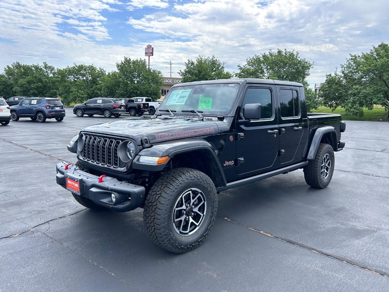 2025 Black Clearcoat Jeep Gladiator Rubicon X 4X4 Truck