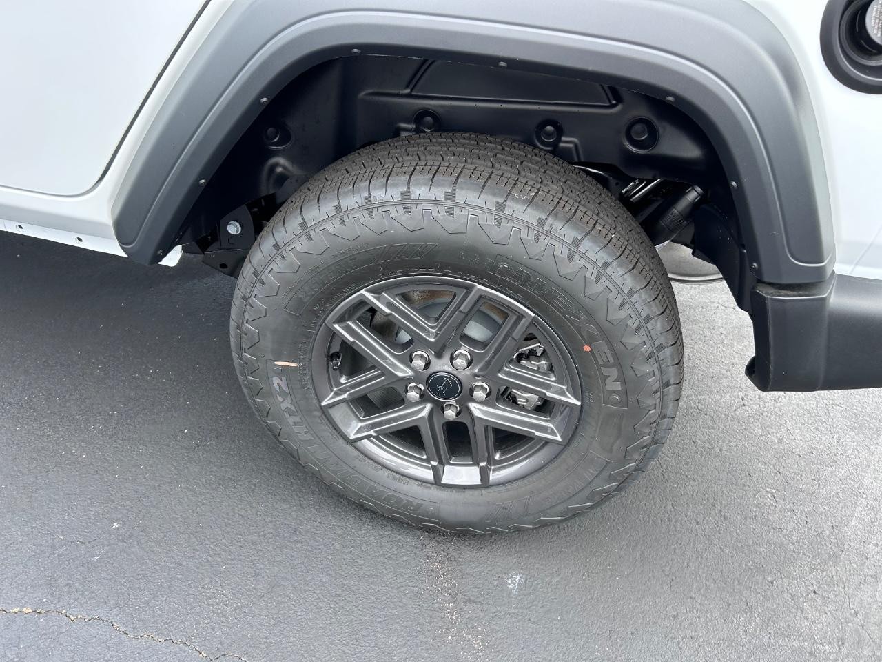 2025 Bright White Clearcoat Jeep Wrangler Sport S 4X4 SUV