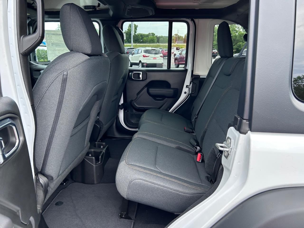 2025 Bright White Clearcoat Jeep Wrangler Sport S 4X4 SUV