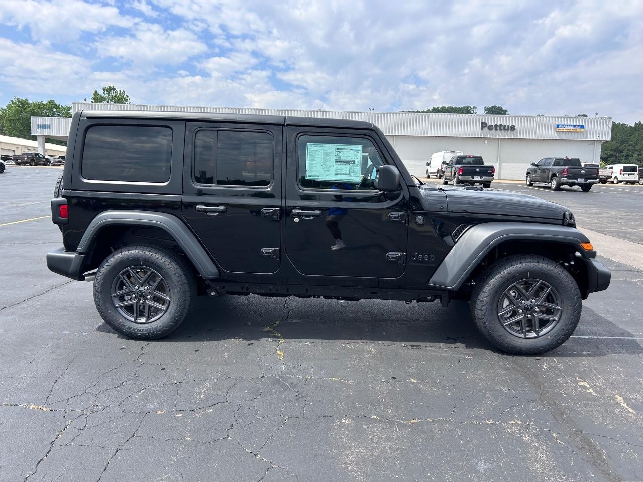 2025 Black Clearcoat Jeep Wrangler Sport S 4X4 SUV