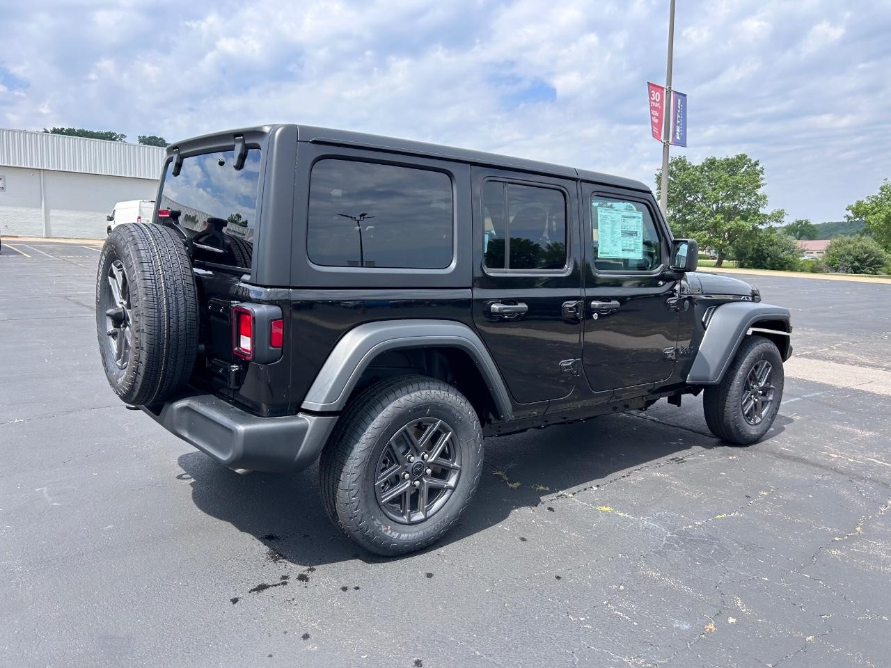 2025 Black Clearcoat Jeep Wrangler Sport S 4X4 SUV