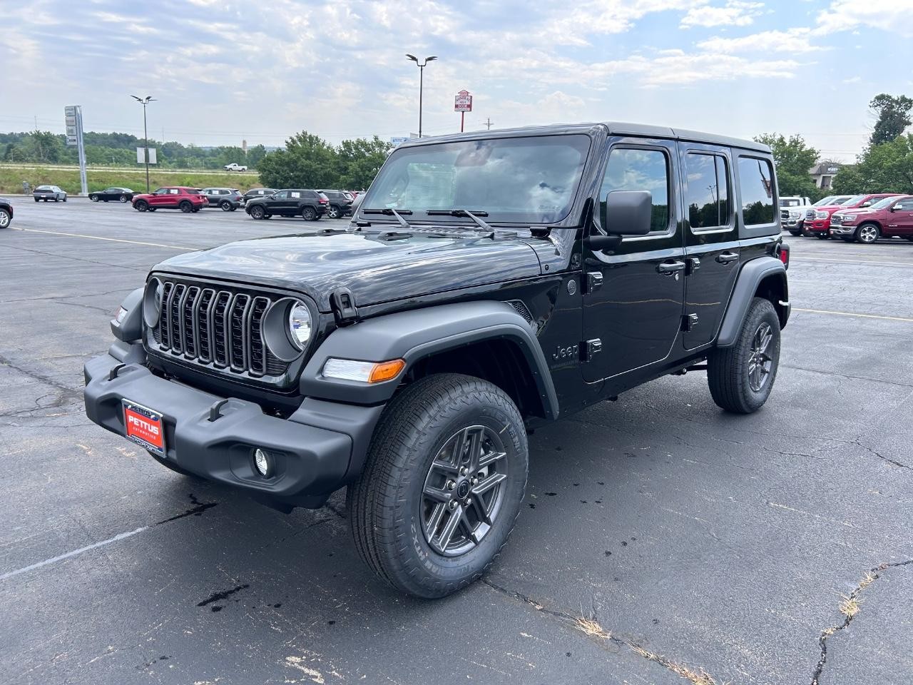 2025 Black Clearcoat Jeep Wrangler Sport S 4X4 SUV