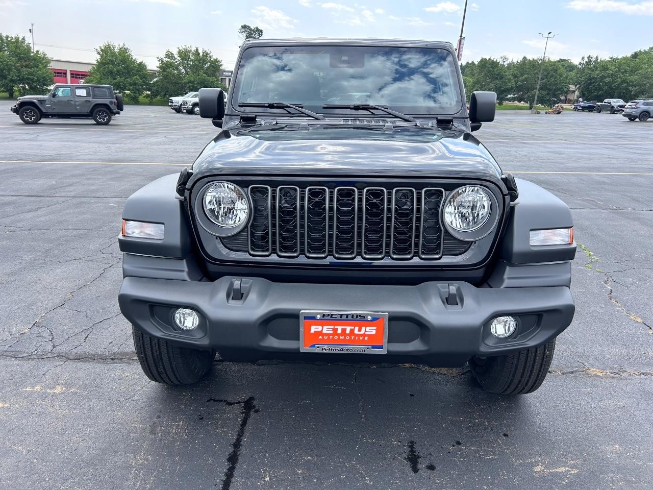 2025 Black Clearcoat Jeep Wrangler Sport S 4X4 SUV