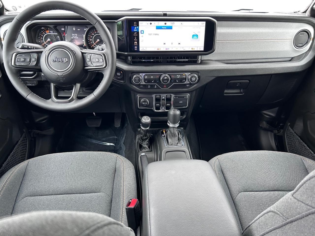 2025 Black Clearcoat Jeep Wrangler Sport S 4X4 SUV
