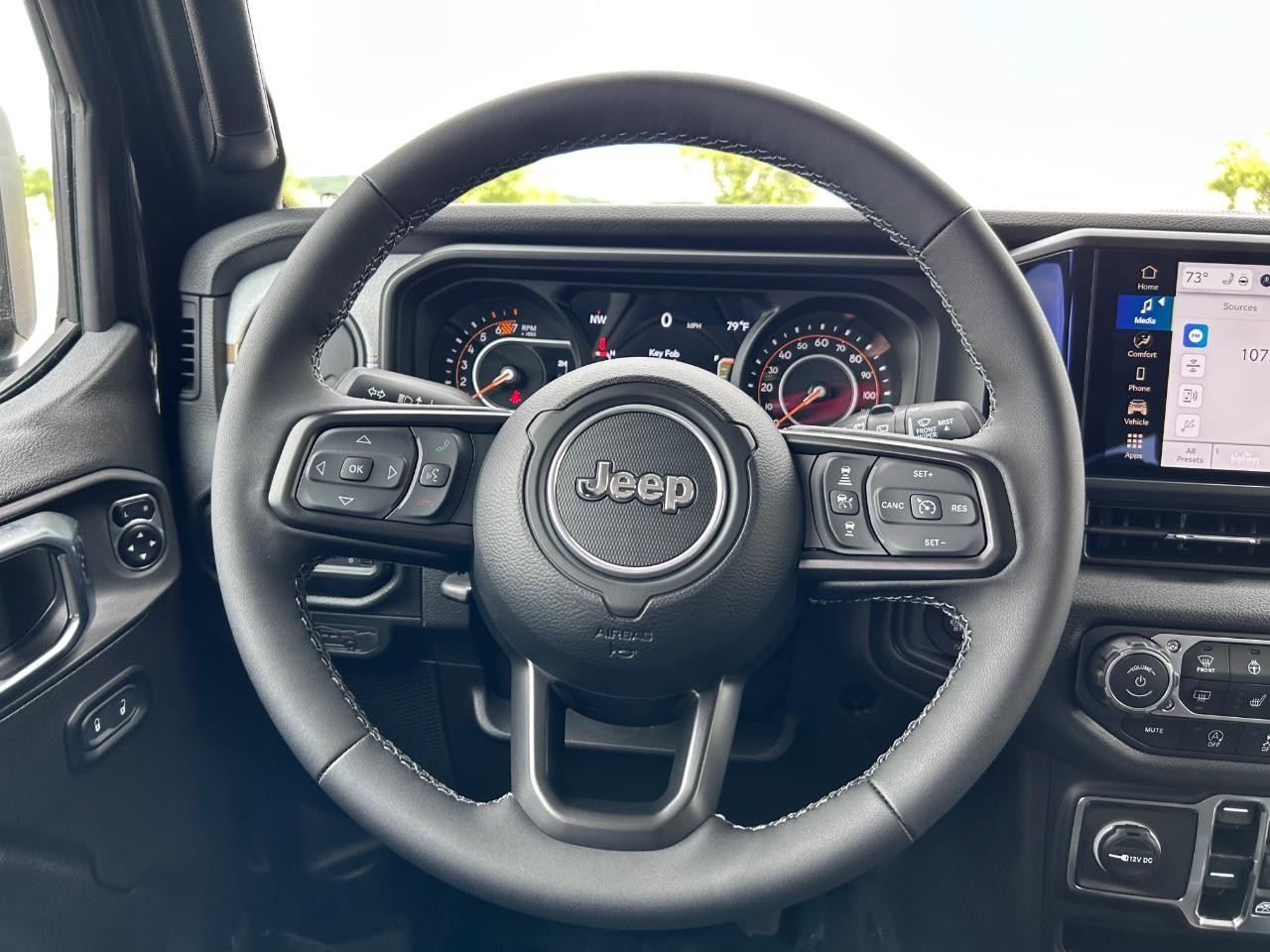2025 Black Clearcoat Jeep Wrangler Sport S 4X4 SUV