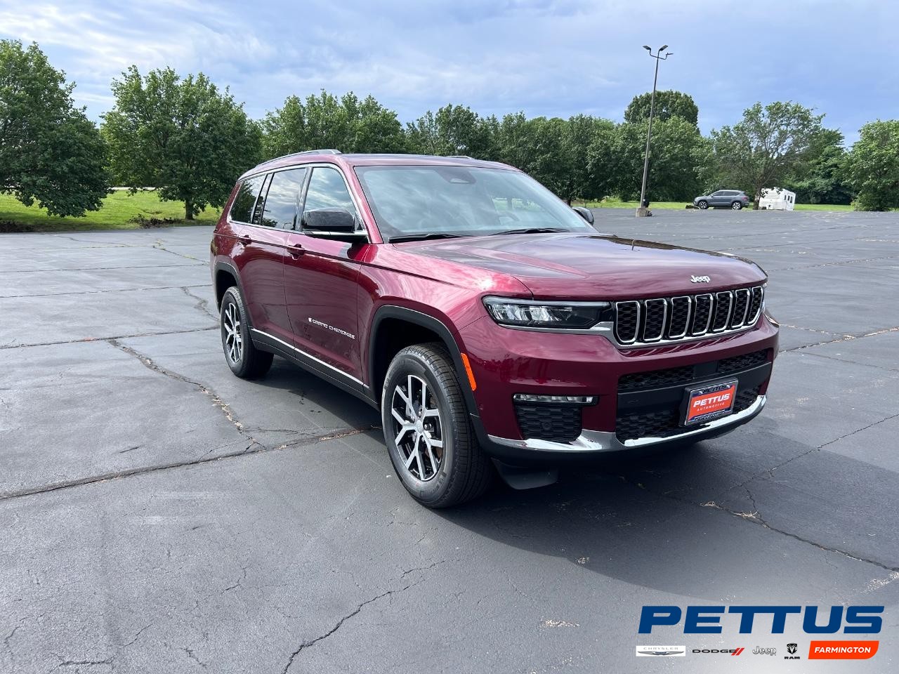 2025 Velvet Red Pearlcoat Jeep Grand Cherokee L Limited 4X4 SUV