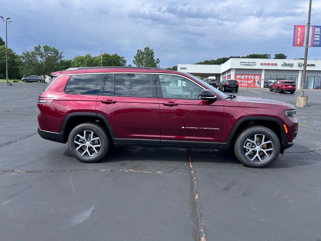 2025 Velvet Red Pearlcoat Jeep Grand Cherokee L Limited 4X4 SUV