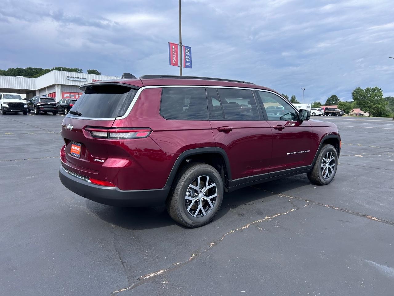 2025 Velvet Red Pearlcoat Jeep Grand Cherokee L Limited 4X4 SUV