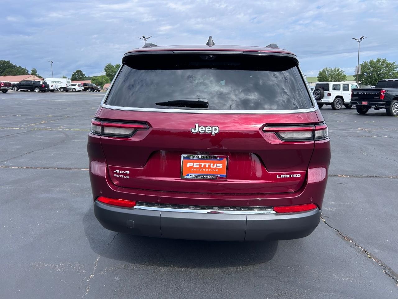2025 Velvet Red Pearlcoat Jeep Grand Cherokee L Limited 4X4 SUV