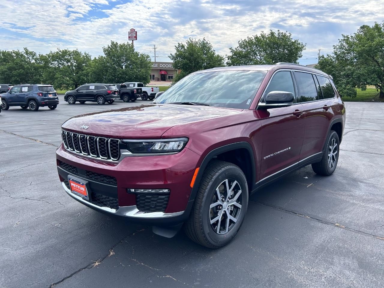 2025 Velvet Red Pearlcoat Jeep Grand Cherokee L Limited 4X4 SUV