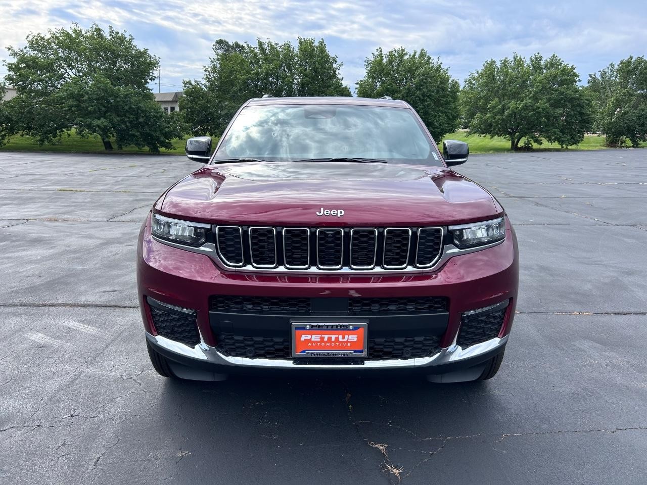 2025 Velvet Red Pearlcoat Jeep Grand Cherokee L Limited 4X4 SUV