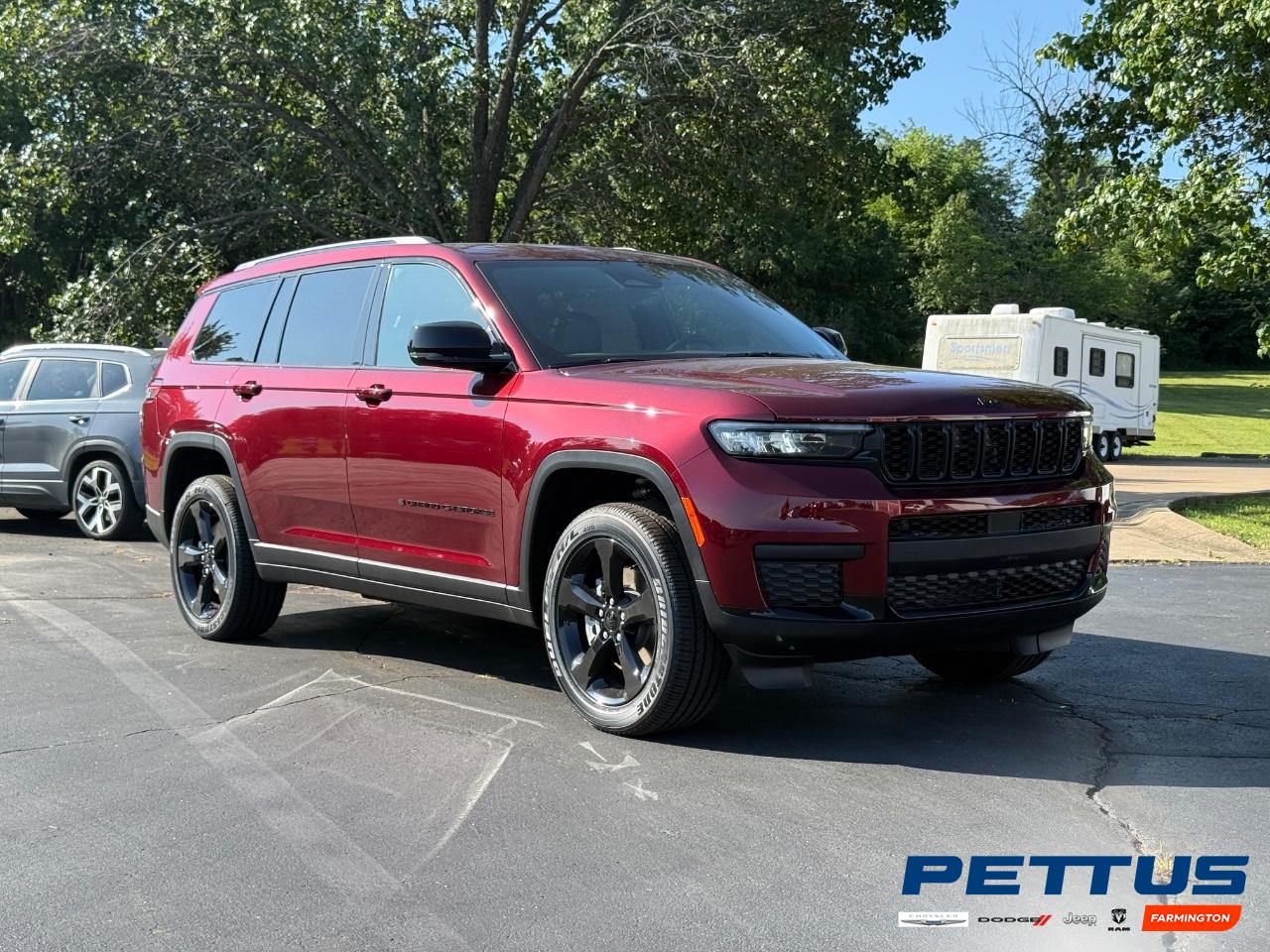 2025 Velvet Red Pearlcoat Jeep Grand Cherokee L Altitude X SUV