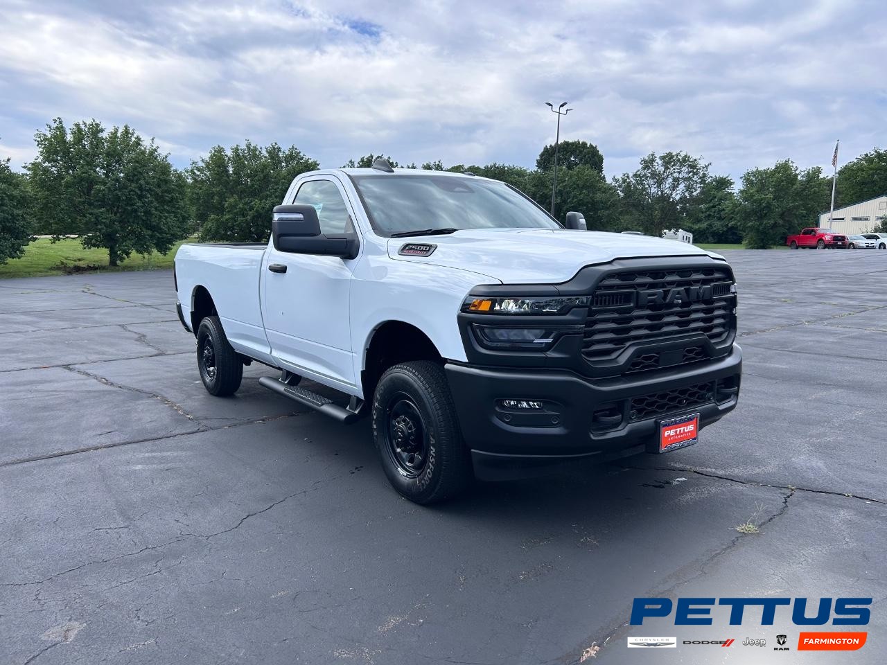 2025 Bright White Clearcoat Ram 2500 Tradesman 4X4 Truck
