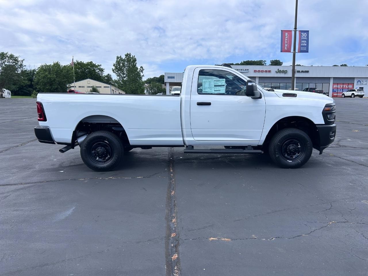 2025 Bright White Clearcoat Ram 2500 Tradesman 4X4 Truck