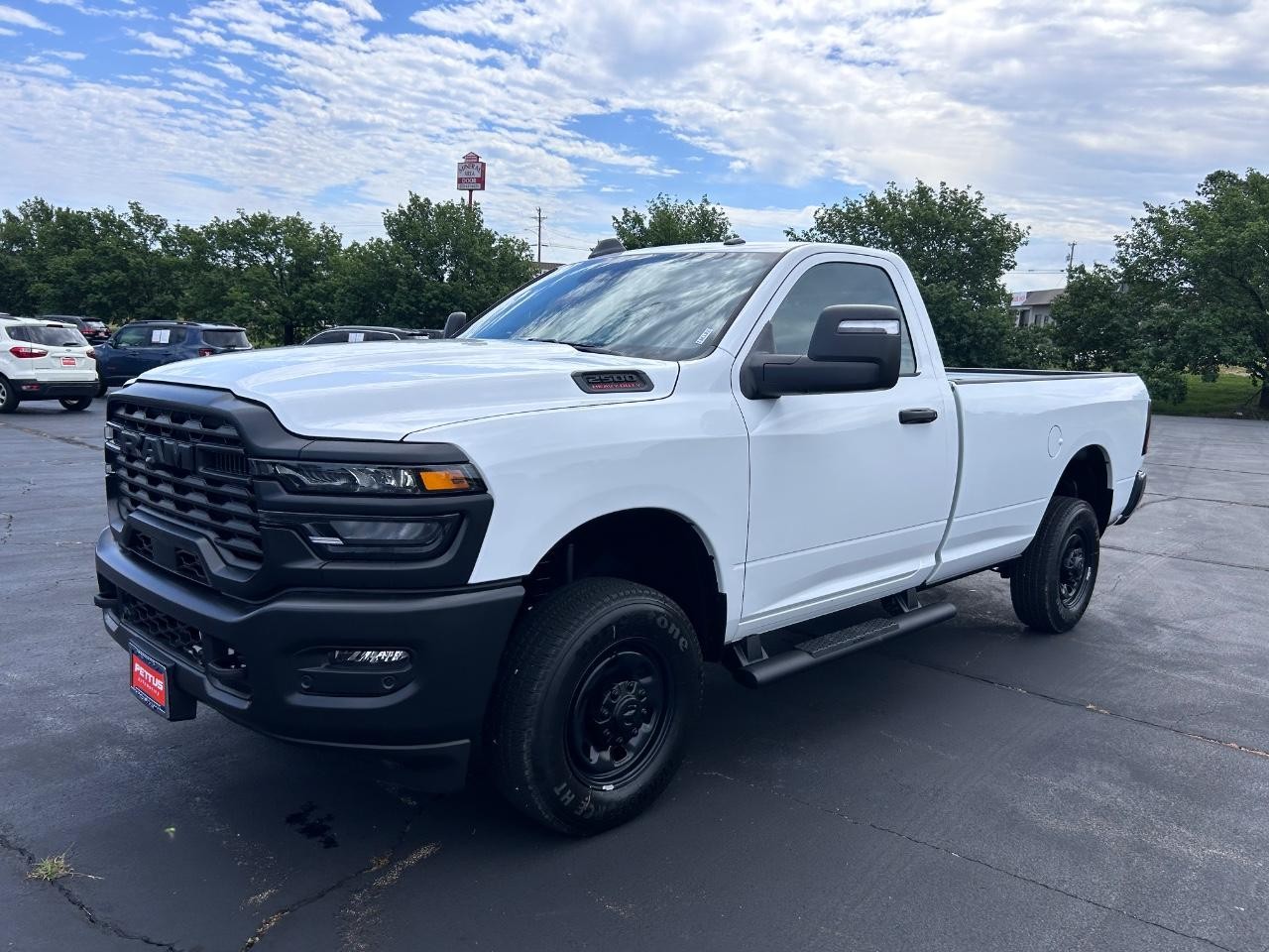 2025 Bright White Clearcoat Ram 2500 Tradesman 4X4 Truck