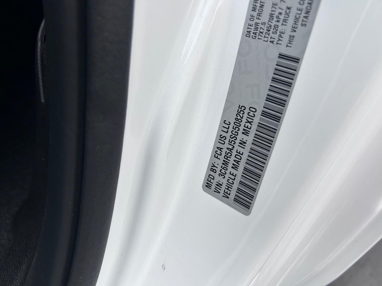 2025 Bright White Clearcoat Ram 2500 Tradesman 4X4 Truck
