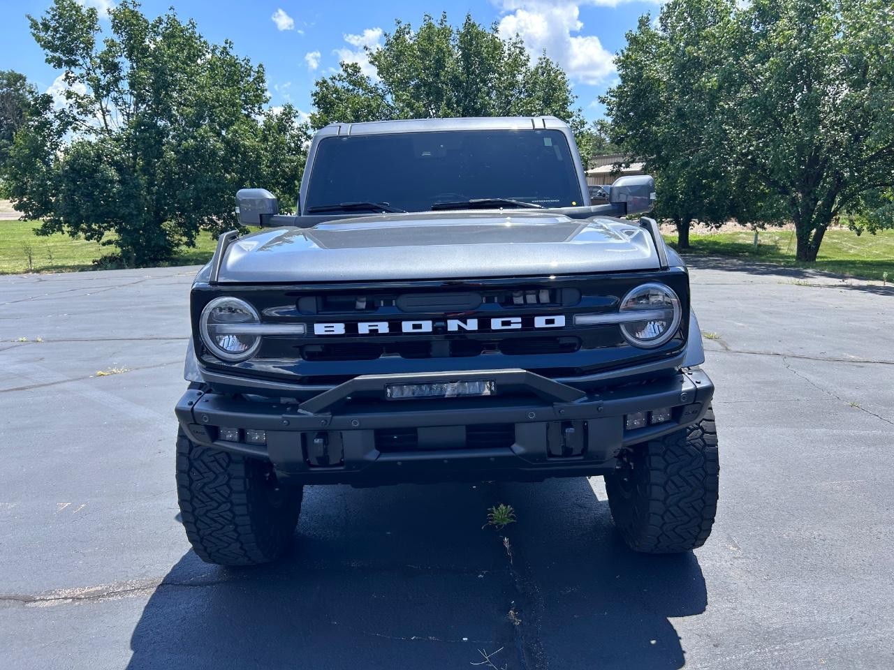 2022 GRAY Ford Bronco Outer Banks 4X4 SUV