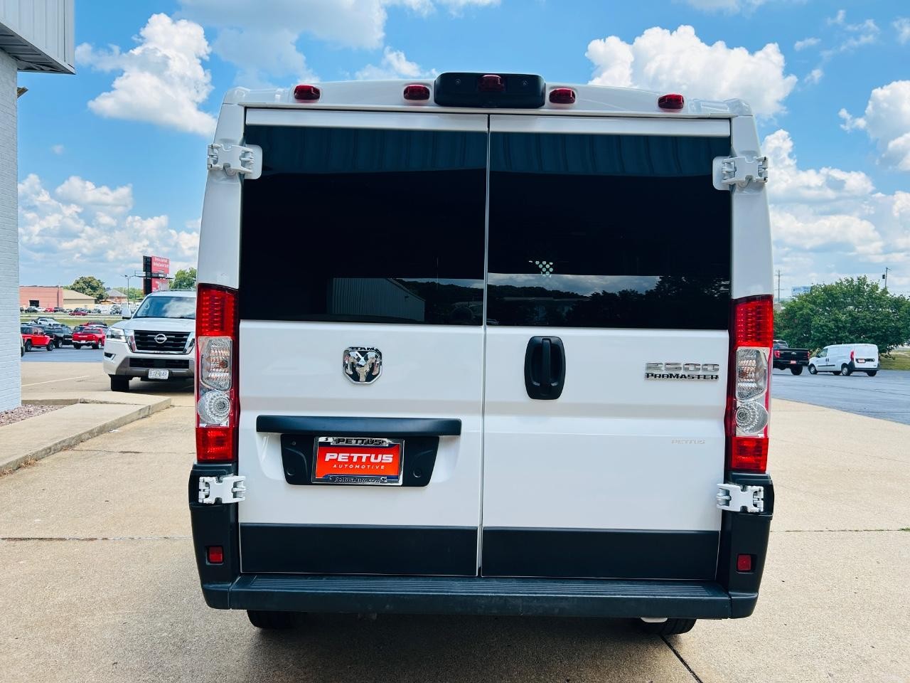 2023 Bright White Clearcoat Ram ProMaster Cargo Van Base 136 WB FWD Van