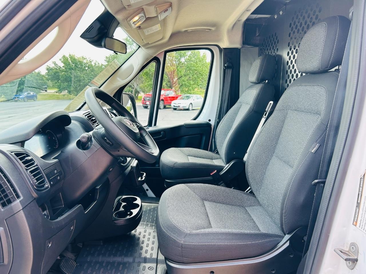 2023 Bright White Clearcoat Ram ProMaster Cargo Van Base 136 WB FWD Van