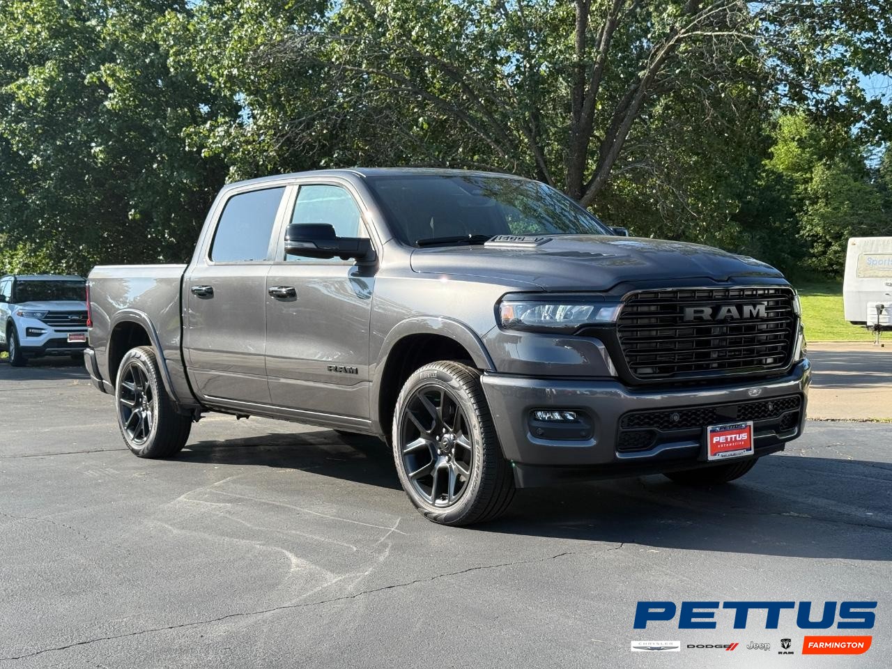 2025 Granite Crystal Metallic Clearcoat Ram 1500 Laramie Truck