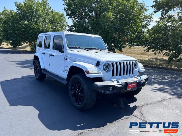 2022 Jeep Wrangler Unlimited Sahara 4xe at Pettus CDJR Farmington in Farmington MO