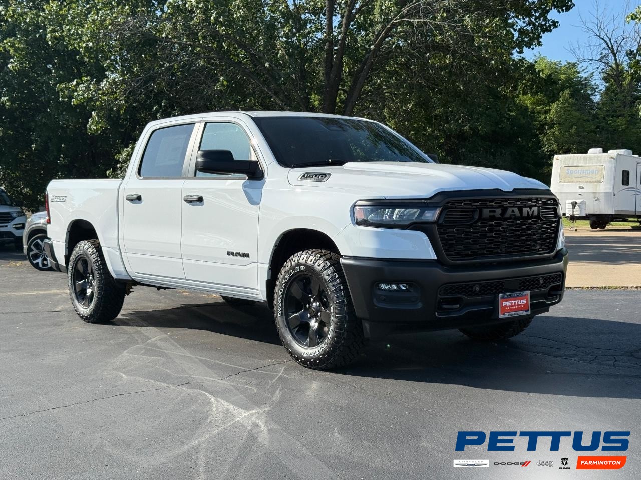 2025 Bright White Clearcoat Ram 1500 Tradesman Truck