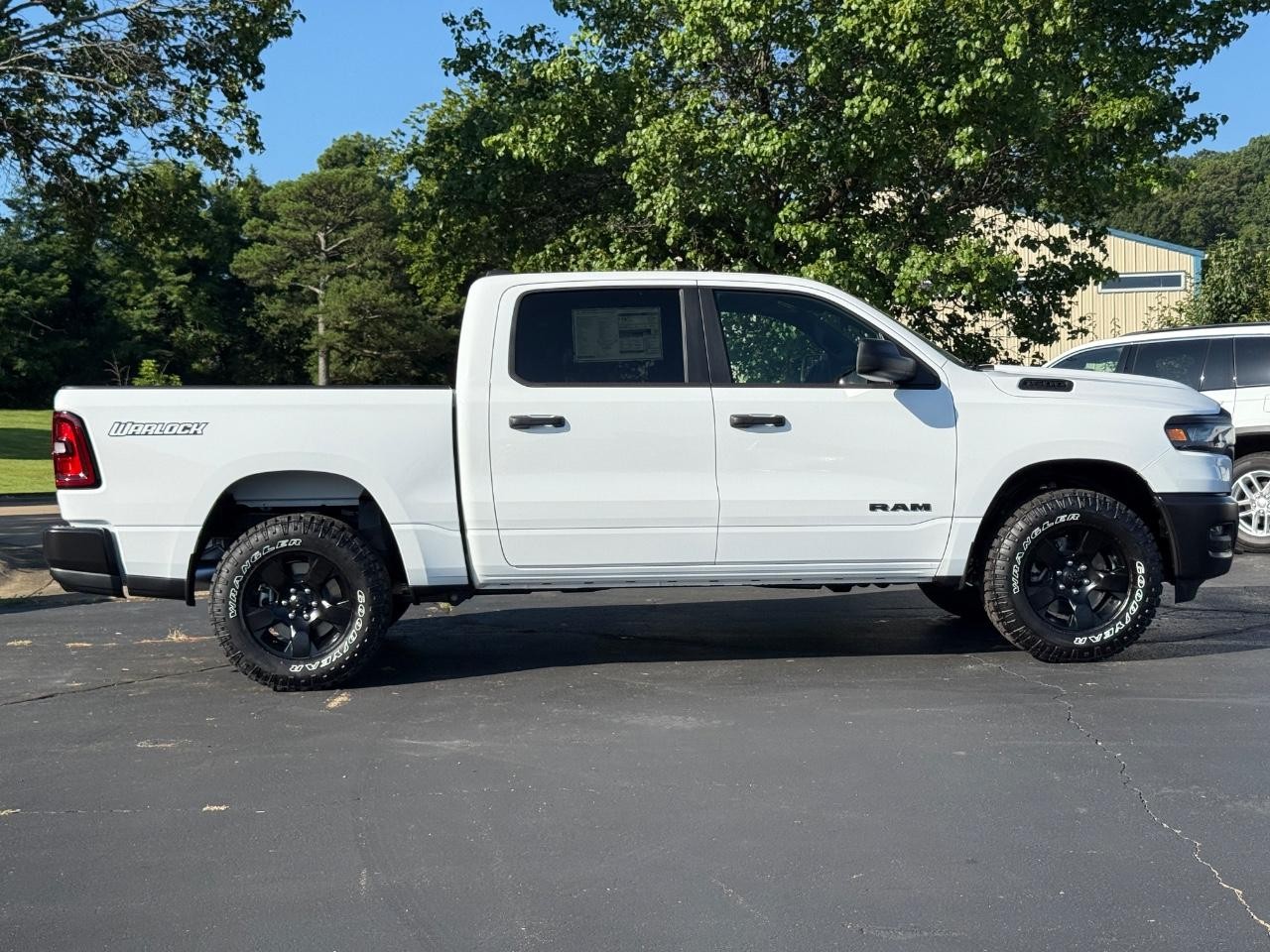 2025 Bright White Clearcoat Ram 1500 Tradesman 4X4 Truck