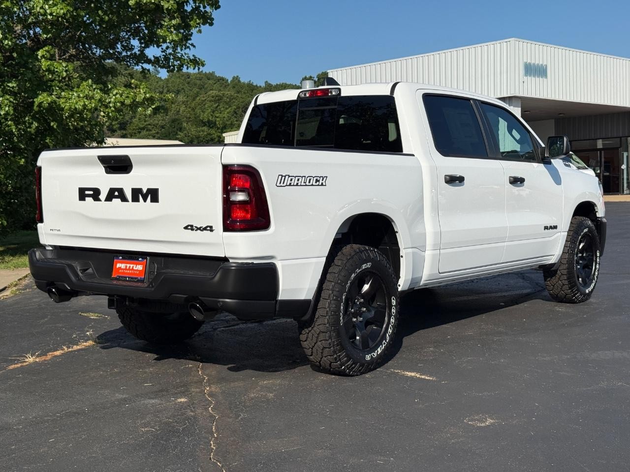 2025 Bright White Clearcoat Ram 1500 Tradesman 4X4 Truck