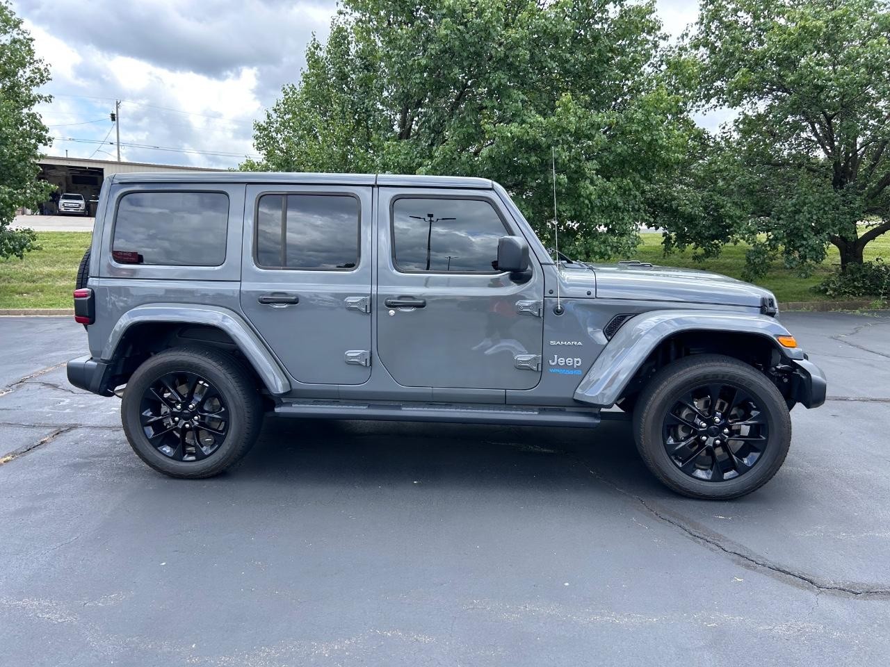 2021 Sting-Gray Clearcoat Jeep Wrangler 4xe Unlimited Sahara 4xe 4X4 SUV