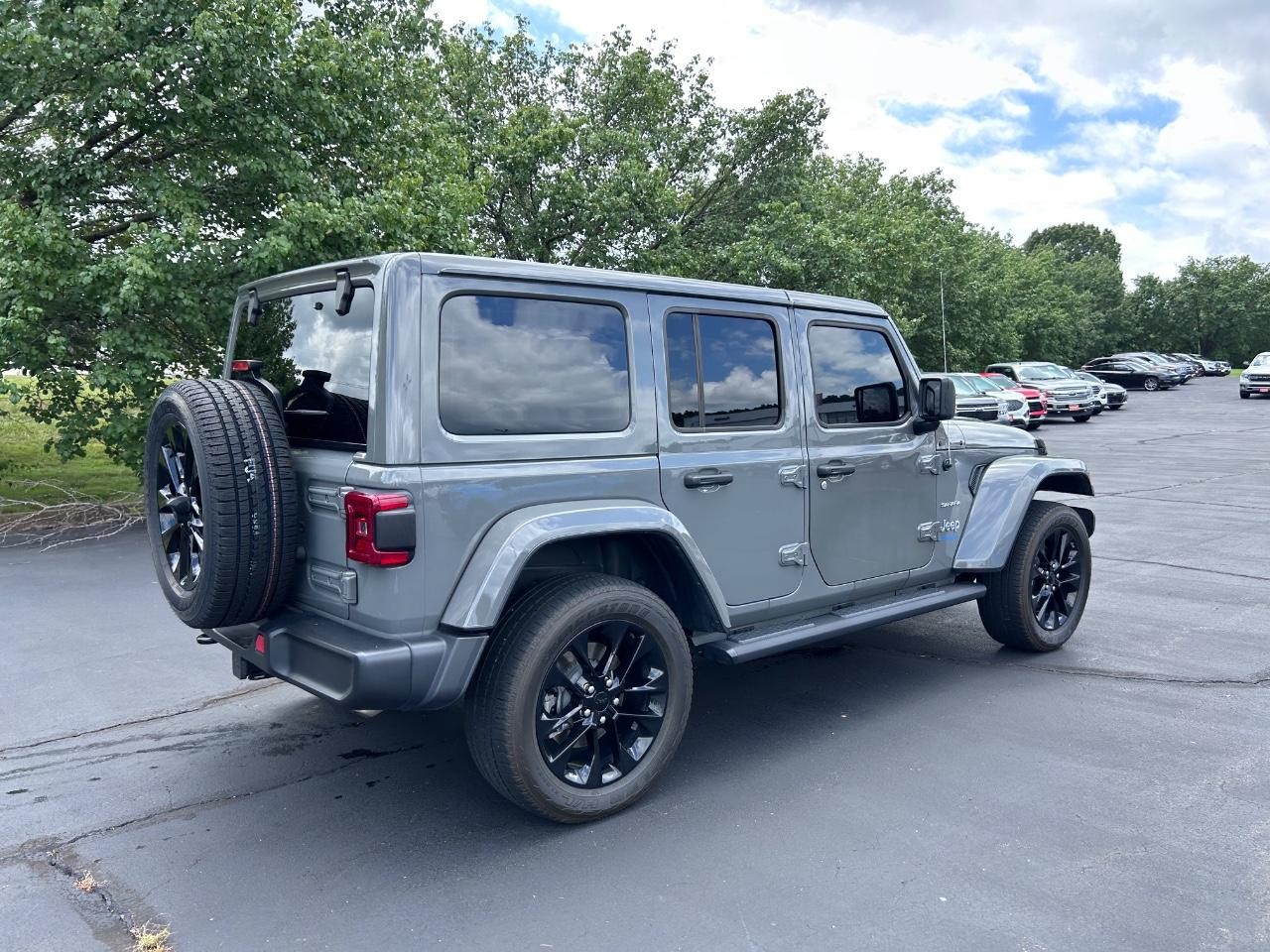 2021 Sting-Gray Clearcoat Jeep Wrangler 4xe Unlimited Sahara 4xe 4X4 SUV