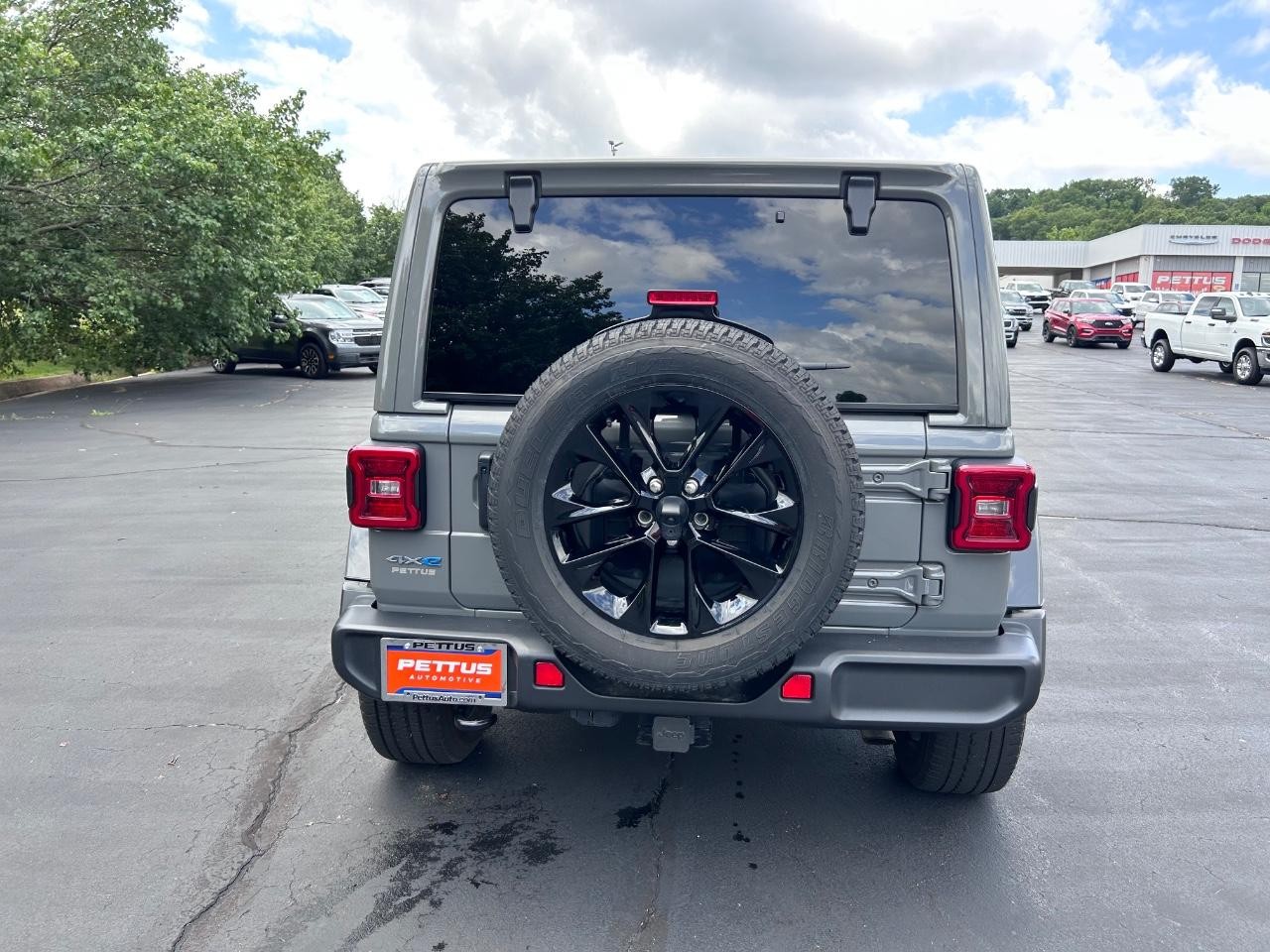 2021 Sting-Gray Clearcoat Jeep Wrangler 4xe Unlimited Sahara 4xe 4X4 SUV