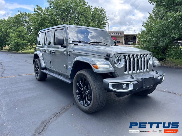 2021 Jeep Wrangler Unlimited Sahara 4xe at Pettus CDJR Farmington in Farmington MO